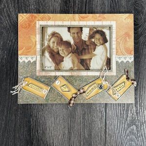 NWOT Family Picture Frame 4x6